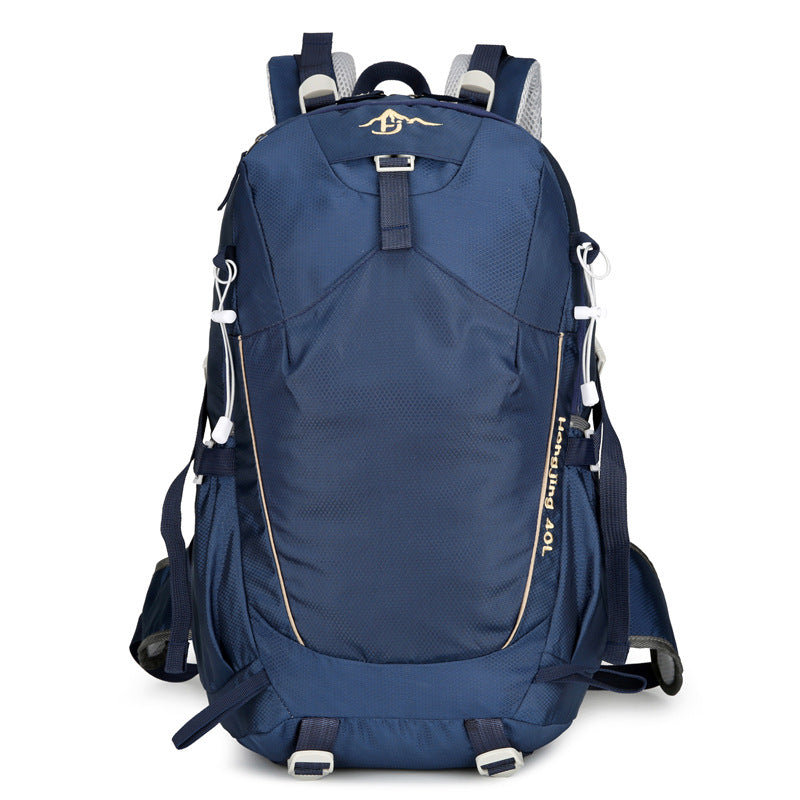 Mochila liviana para senderismo y camping con gran capacidad y diseño resistente